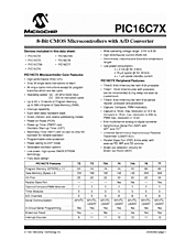DataSheet PIC16C7x pdf